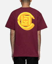 Shadow Logo T-Shirt (Burgundy)