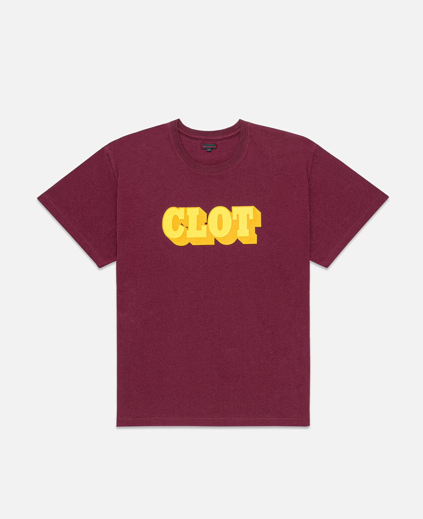 Shadow Logo T-Shirt (Burgundy)