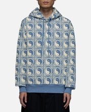 Square Tai Chi Hoodie (Blue)