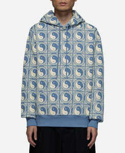 Square Tai Chi Hoodie (Blue)
