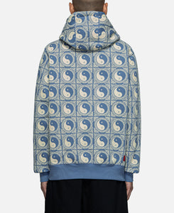 Square Tai Chi Hoodie (Blue)