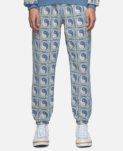 Square Tai Chi Sweatpants (Blue)
