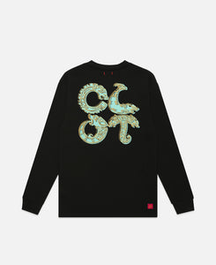 CLOT Tribal L/S T-Shirt (Black)