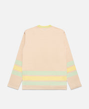 V-Neck Football Sweater (Beige)