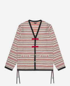 V-Neck Jacket (White)