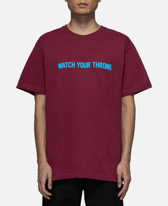 Watch Your Throne T-Shirt (Burgundy)