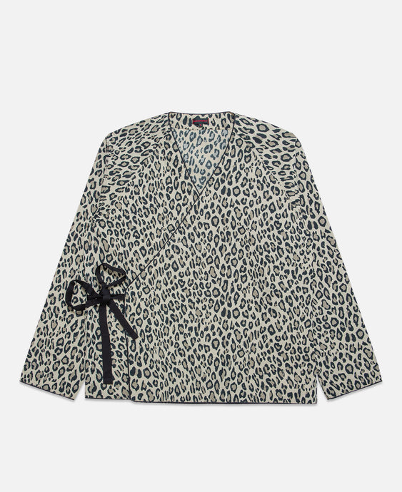 Wrap Jacket Shirt (Beige)