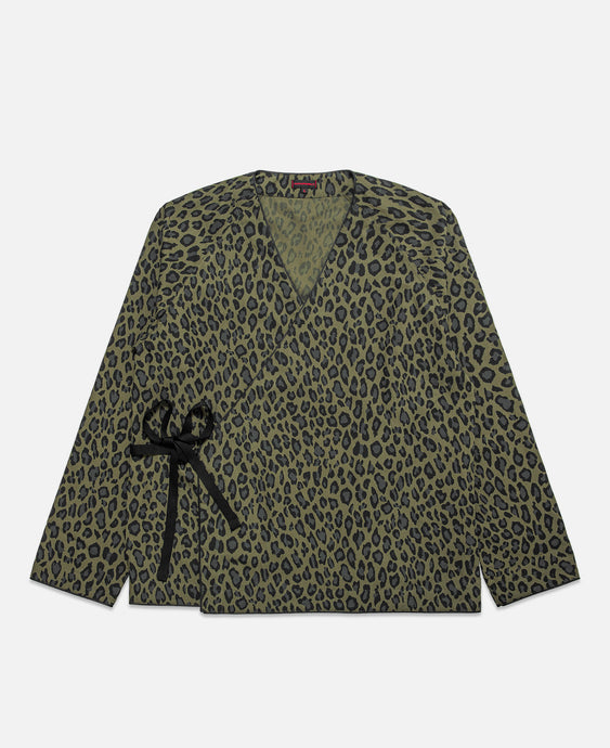 Wrap Jacket Shirt (Olive)