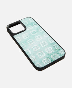 Monogram iPhone 12/13 Pro Impact Case (Green)