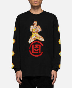 Yoga Flame L/S T-Shirt (Black)