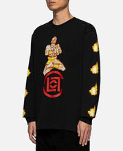 Yoga Flame L/S T-Shirt (Black)
