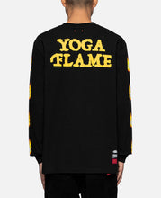 Yoga Flame L/S T-Shirt (Black)