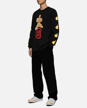 Yoga Flame L/S T-Shirt (Black)