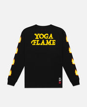 Yoga Flame L/S T-Shirt (Black)