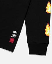 Yoga Flame L/S T-Shirt (Black)