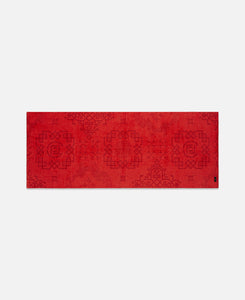 Silk Pattern Towel (Red)