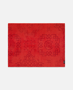 Silk Pattern Towel (Red)