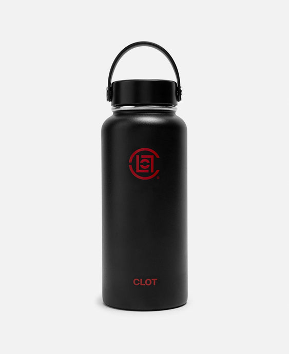 32oz Wide Mouth Water Bottle (Black)