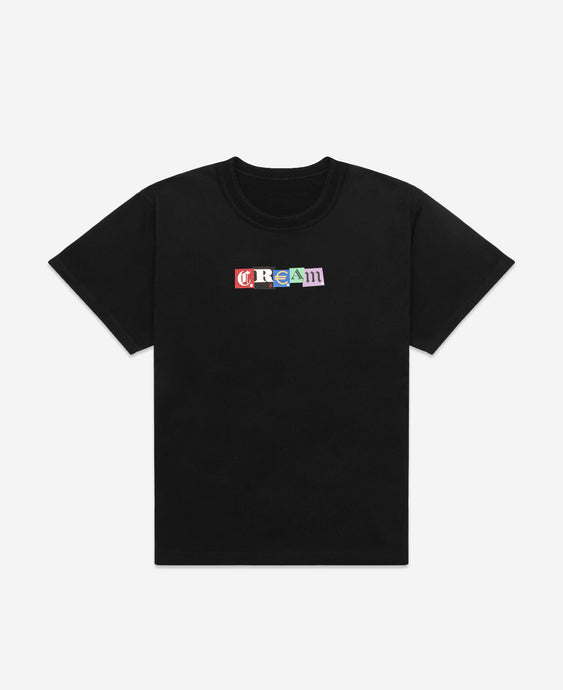 Cream T-Shirt (Black)