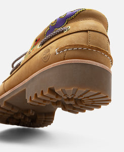 Women's Noreen 3-Eye Lug Handsewn Boat Shoes (Wheat)