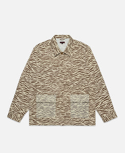 Zebra Army Jacket (Brown)