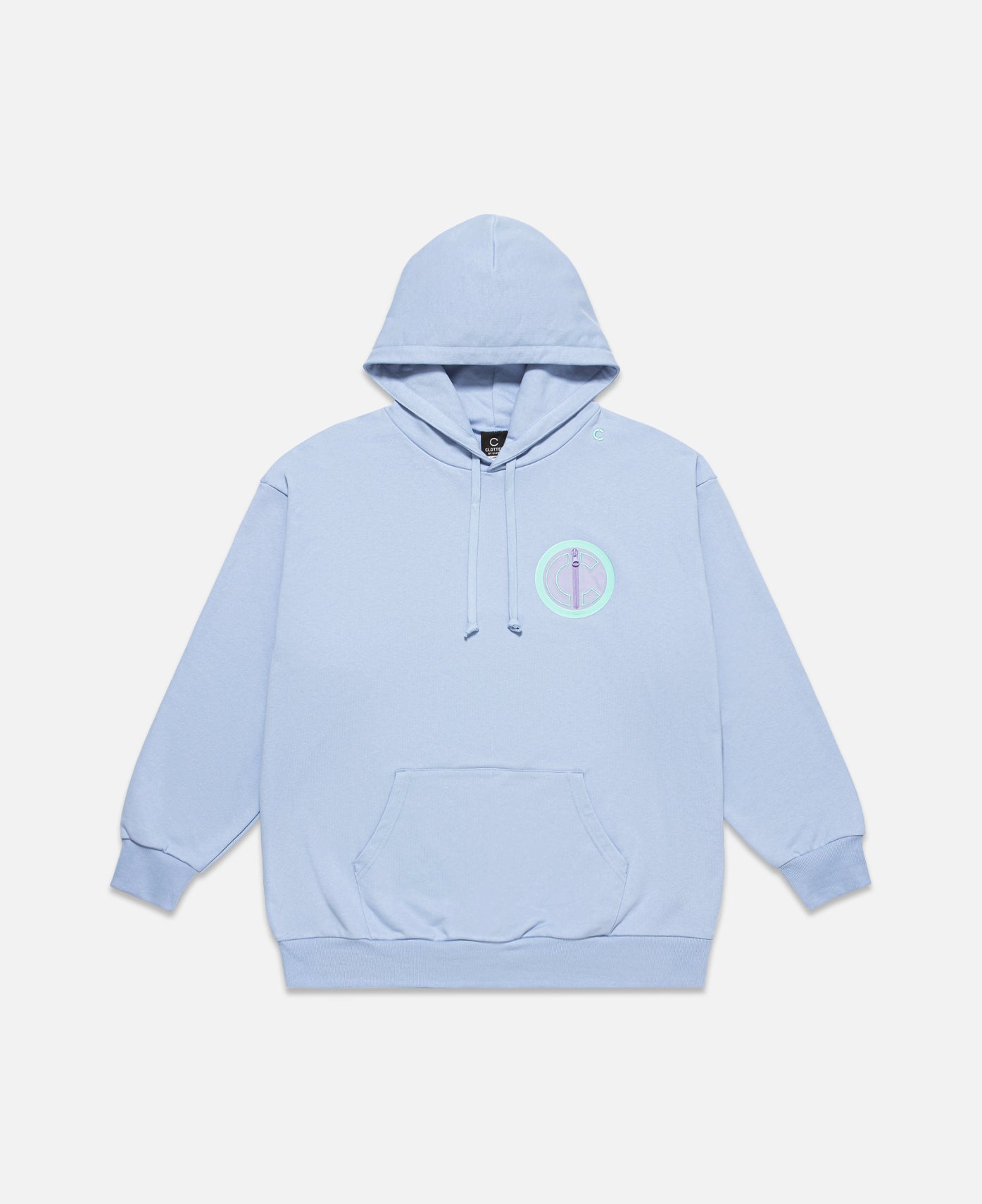 C Pocket Hoodie (Light Blue)