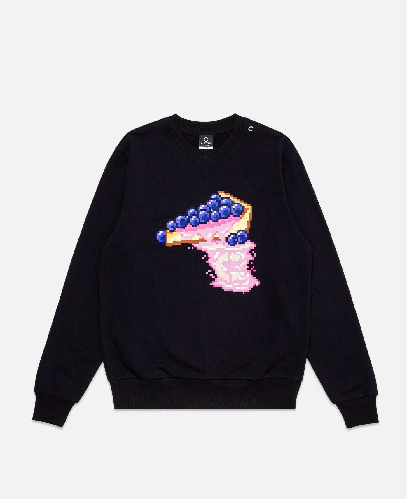 Cheesecake Crewneck Sweatshirt (Black)