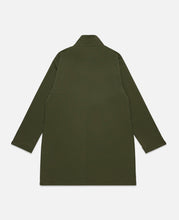 Contrast Zipper Windbreaker (Green)