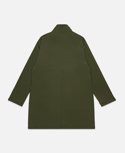 Contrast Zipper Windbreaker (Green)