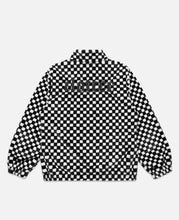 Faux Fur Boxy Down Jacket (White)