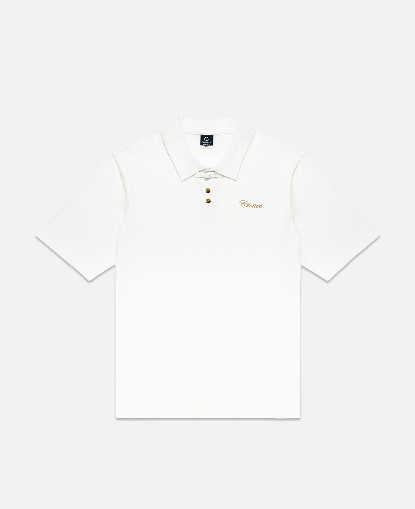 Frog Button Polo (Cream)