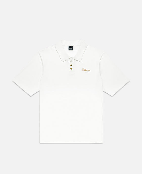 Frog Button Polo (Cream)