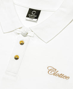 Frog Button Polo (Cream)