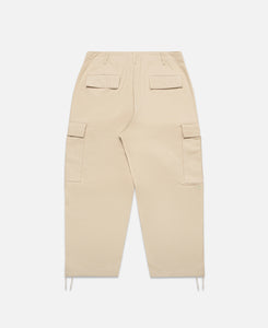Loose Fit Chino With Cargo Pockets (Khaki)