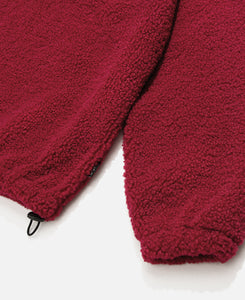 Neck Closure Full Over Jacket (Red)