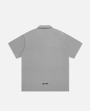 Nylon Short Sleeve Shirt (Grey)