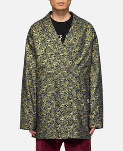 Padded Open Jacket (Navy)