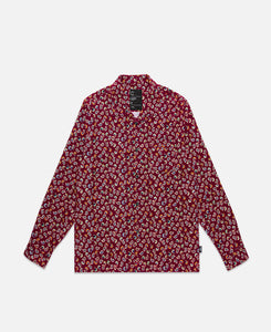 Paisley L/S Shirt (Burgundy)