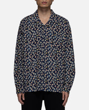 Paisley L/S Shirt (Navy)