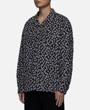 Paisley L/S Shirt (Navy)