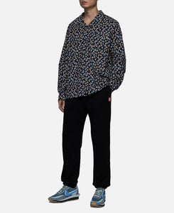 Paisley L/S Shirt (Navy)