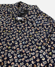 Paisley L/S Shirt (Navy)