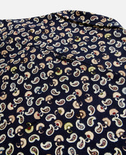 Paisley L/S Shirt (Navy)