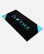 Panda Beach Towel Black