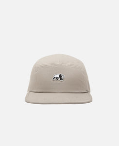 Panda Patch 5 Panel Cap (Khaki)