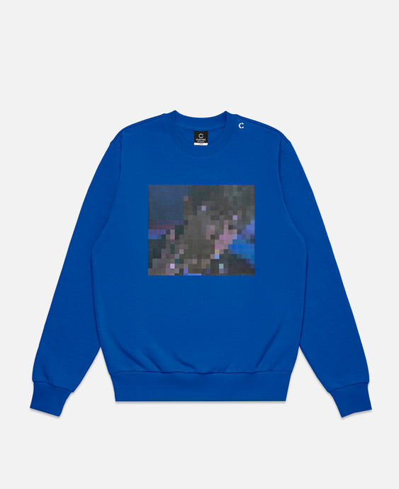 Pixel Photo 3015 Crewneck Sweatshirt (Blue)