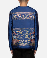 Quilted Pattern Jacket (Navy)