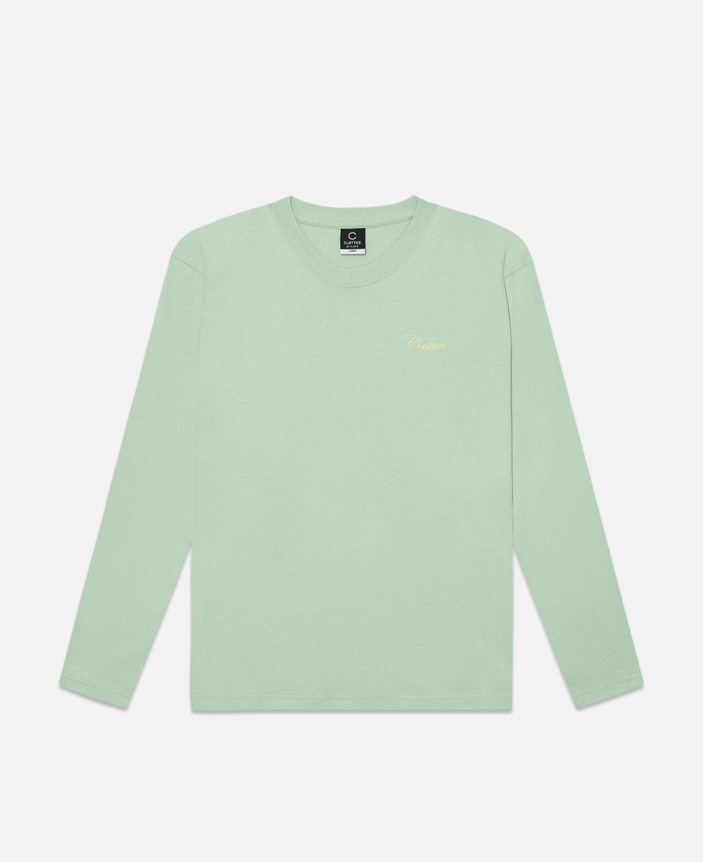 CLOTTEE Script L/S T-Shirt (Mint)
