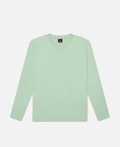 CLOTTEE Script L/S T-Shirt (Mint)