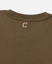 CLOTTEE Script L/S T-Shirt (Olive)